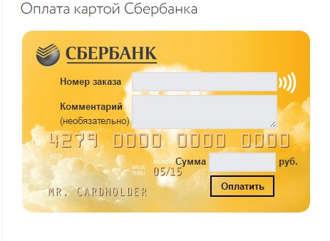 Интернет-эквайринг от сбербанка для цифрового бутика Futuland