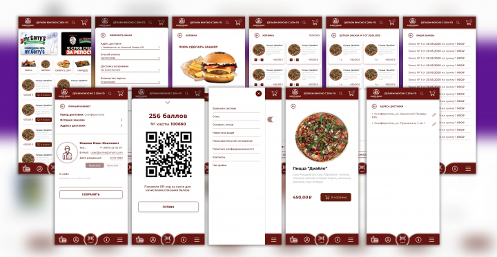 Дизайн мобильного приложения SlipetsGroup