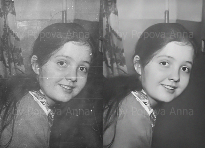 Реставрация старой фотографии