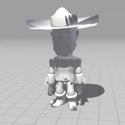 3D персонаж под анимацию в Mixamo