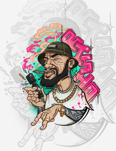 Иллюстрация для тату мастера