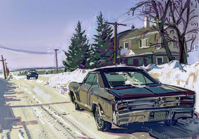 Зимний пейзаж