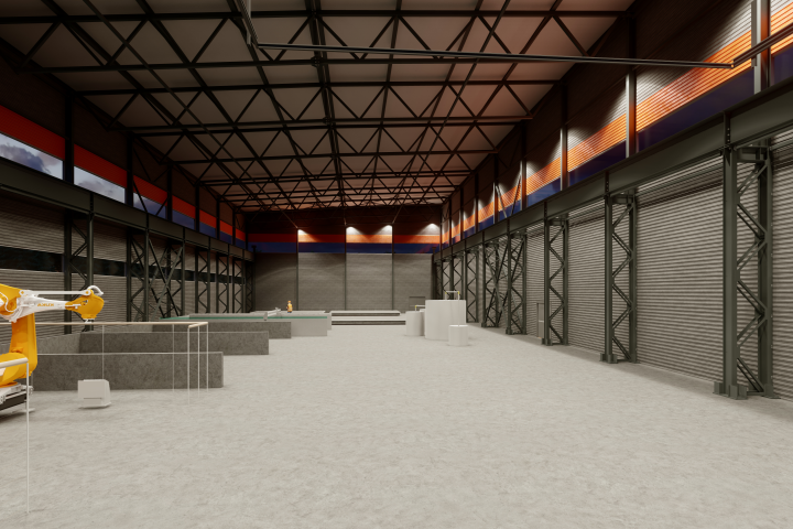 Промышленное здание 1500 м2