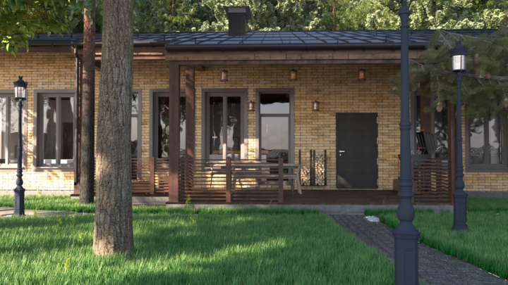 Частный жилой дом