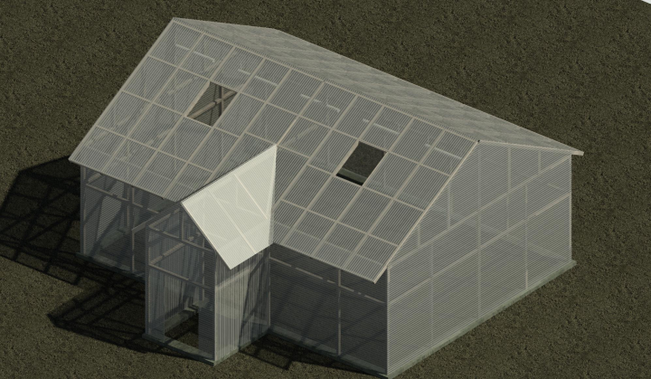 КМ. Каркас теплицы 7,5х10