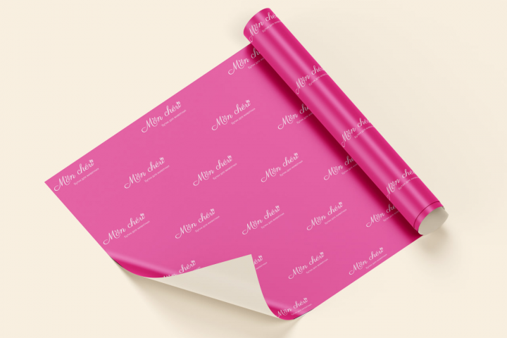 Создание упаковочной бумаги для бутика для животных