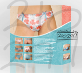 Серия упаковок нижнего белья Маки для компании Princess, Китай