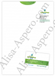Логотип, визитка и бланк для компании Greendrop (Австралия)