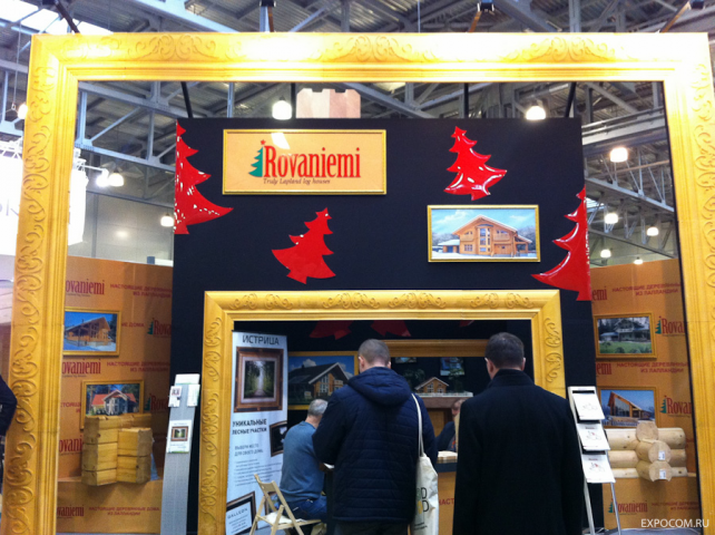 Выставочный стенд строительной компании