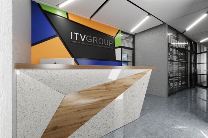 Дизайн офиса IT компании в С.-Петербурге .2024 г.