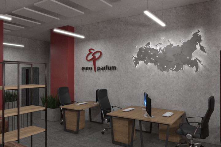 Офис торговой компании. С.-Петербург, 2023 г.