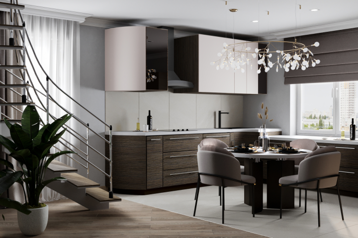 Кухня в загородном доме г. Ставрополь