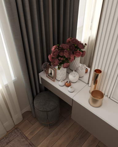 Спальня в неоклассическом стиле