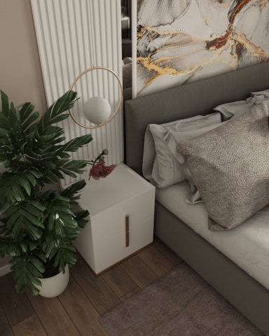 Спальня в неоклассическом стиле