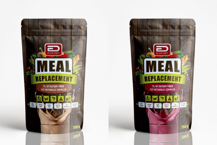 Упаковка для спортивного питания.