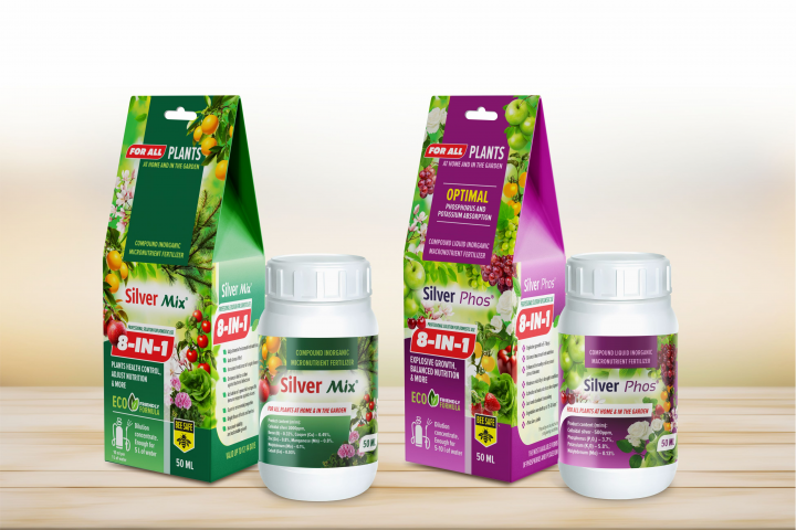 Silver. Упаковки для линейки удобрений