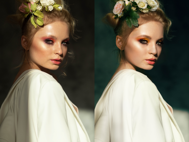 Обработка портрета