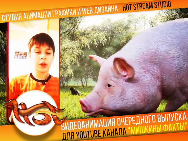 Очередная серия для YOUTUBE канала "Мишкины Факты"