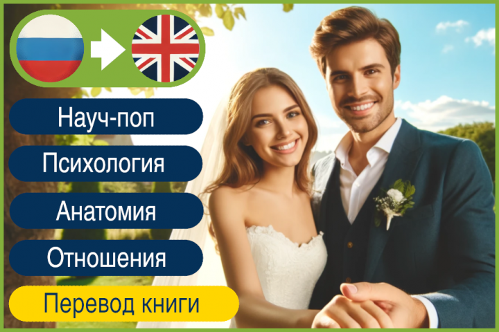 RU>EN Перевод книги по психологии для молодоженов