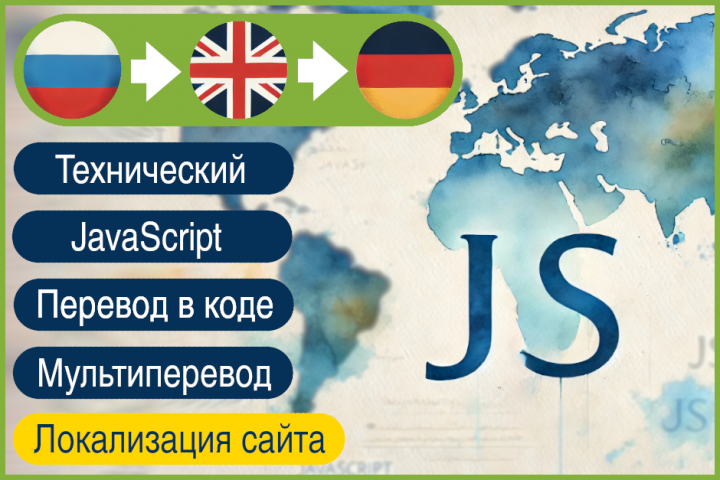 RU>EN>DE+UA - локализация в JS системных сообщений