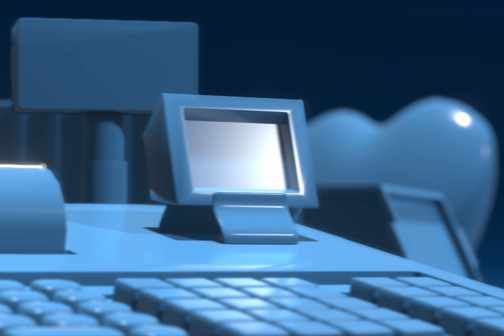 3D Business Canvas Animation