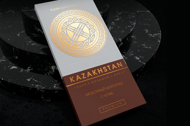 Упаковка для казахстанского шоколада