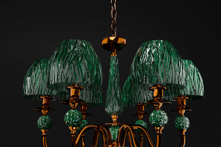 Винтажная стилизованная люстра