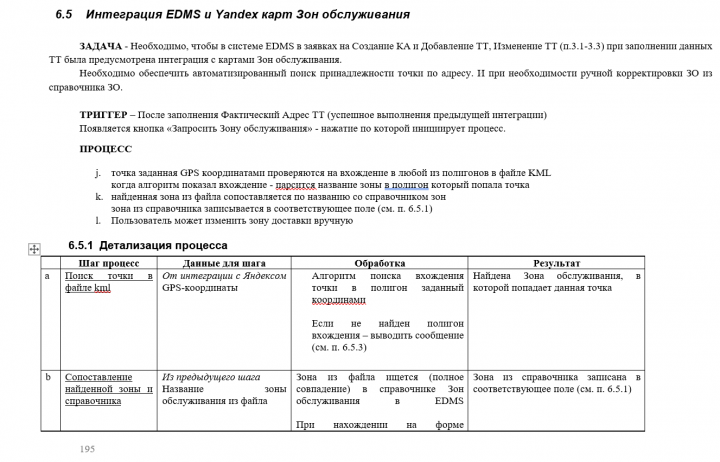 Разработка ТЗ и спецификаций