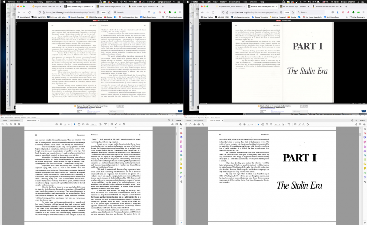 Из скриншотов в PDF