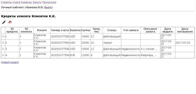 CRM-система для кредитной организации