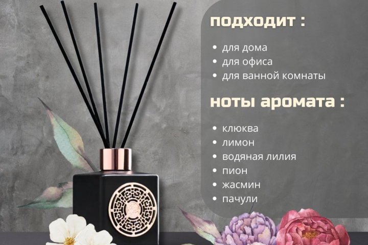 карточка для маркетплейса ародиффузор