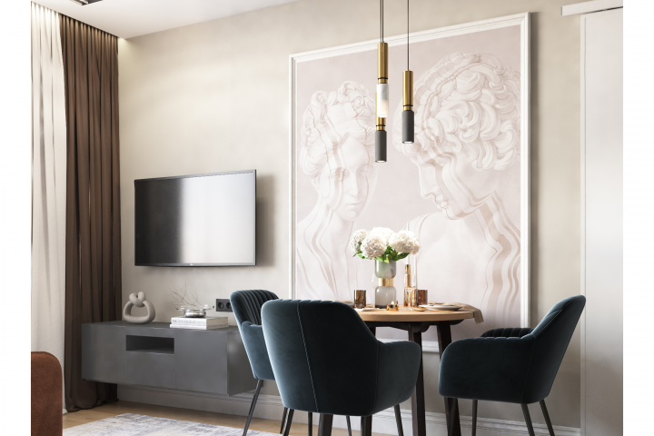 Кухня-гостиная