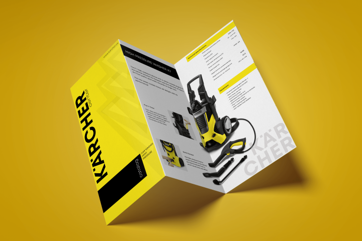 Полиграфический дизайн для Karcher