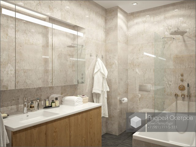 Апартаменты в Репино - Ванная