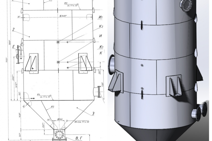 3D модель по КД