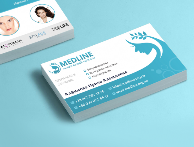 Визитка Medline