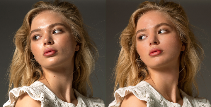 Ретушь портрета