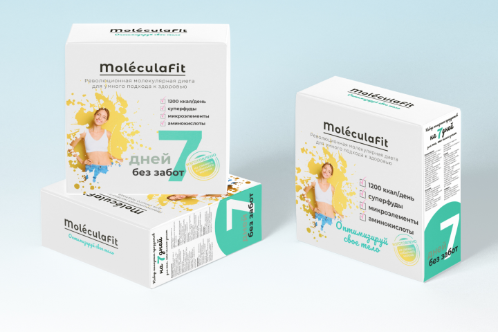 Разработка коробки для комплексного питания