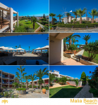 Съемка курорта и территории Malia Beach
