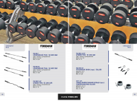 Фотосъемка тренажеров и мебели для компании FOREMAN