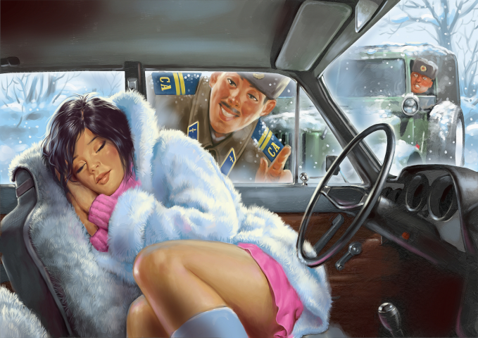 Советский pin-up/календарь