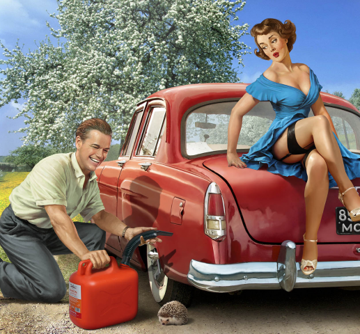 Pin up календарь