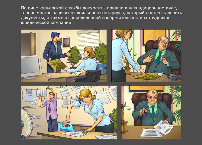 Комикс-инструкция,отрывок