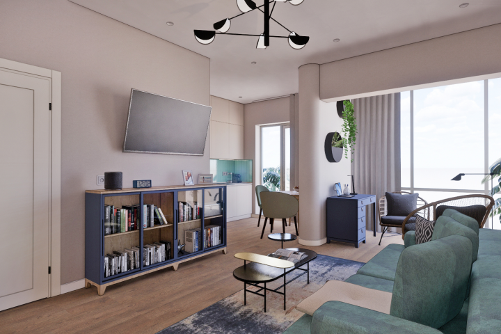 Квартира в средиземноморском стиле