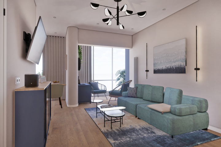 Квартира в средиземноморском стиле