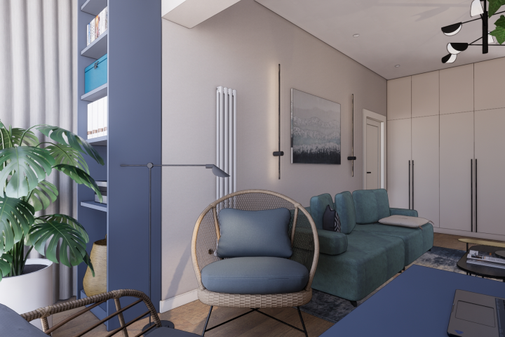 Квартира в средиземноморском стиле