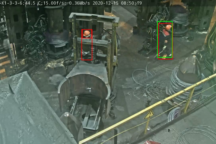 Контроль опасных зон на предприятии