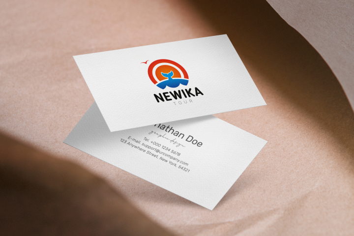 Логотип и фирменный стиль для Newika Tour