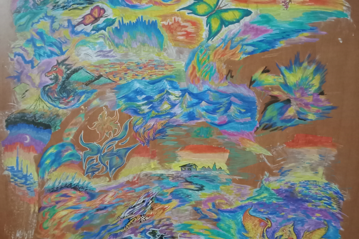 Роспись двери