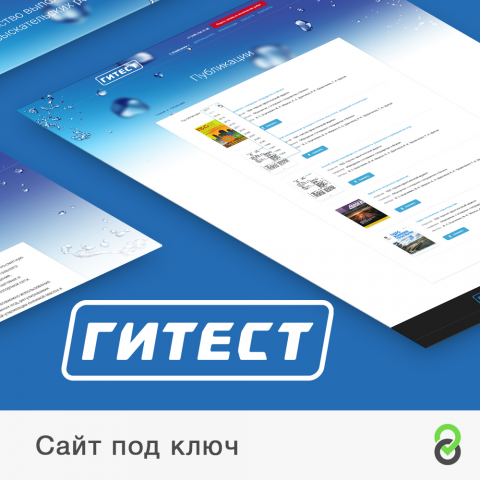 Сайт под ключ ПИНИБ "ГИТЕСТ"